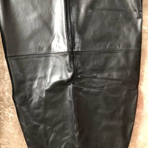 Nine West leather skirt